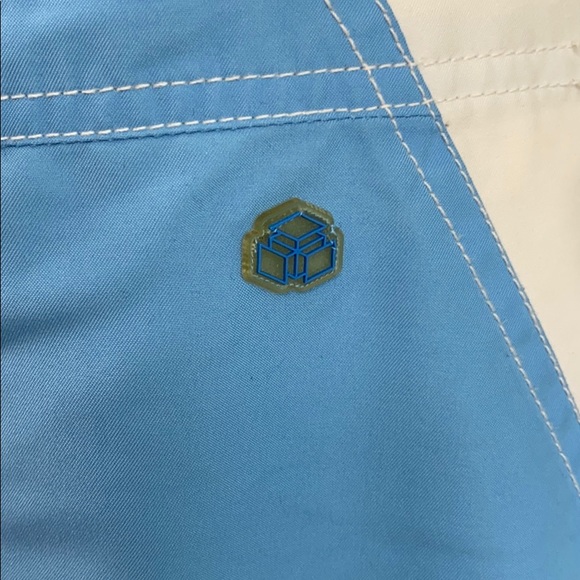 Physical Science Light Blue/White Board Shorts - Picture 4 of 16